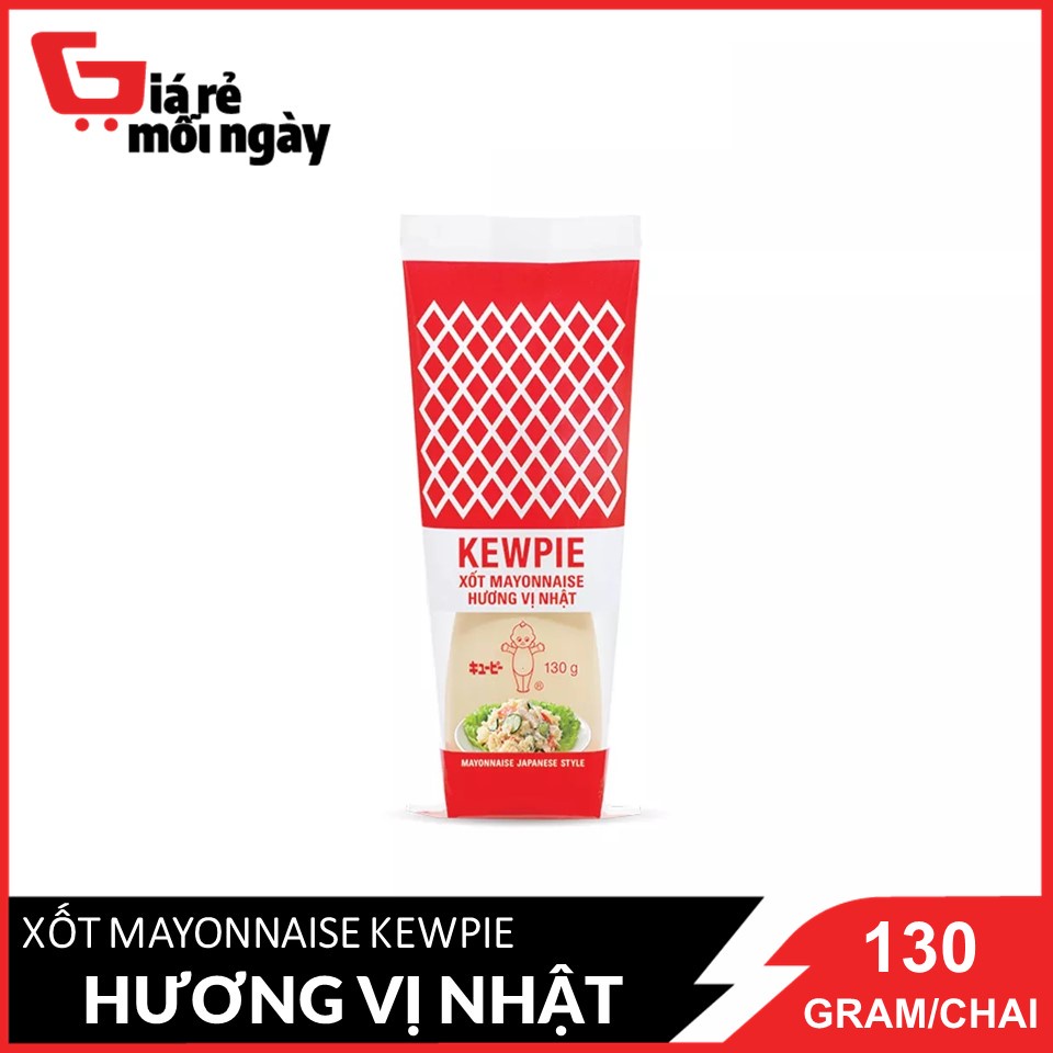 Xốt Mayonnaise Kewpie hương vị Nhật chai 130g