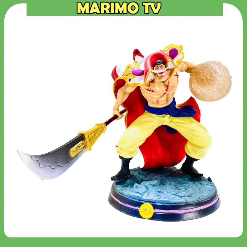 Mô Hình Tứ Hoàng Râu Trắng Bố Già Cao 31cm Nặng 3,5kg -Tượng Figure One Piece Vua Hải Tặc[MARIMO]