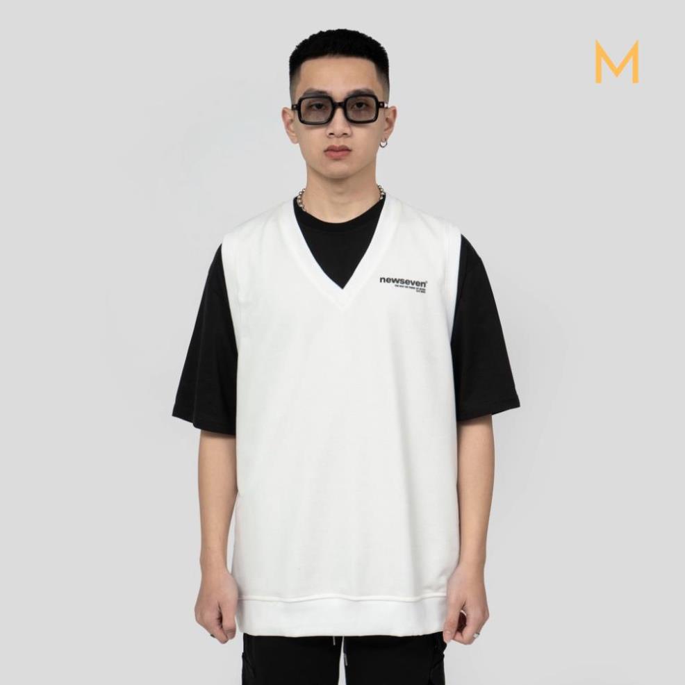Áo Gile Nỉ N7 Newseven basic nam nữ oversize form rộng Local Brand A6
