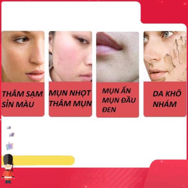 [FreeShipm] Mặt nạ bã rượu sake ủ trắng dưỡng da mờ thâm ngăn ngừa mụn ẩn mụn đầu đen mask nội địa trung image