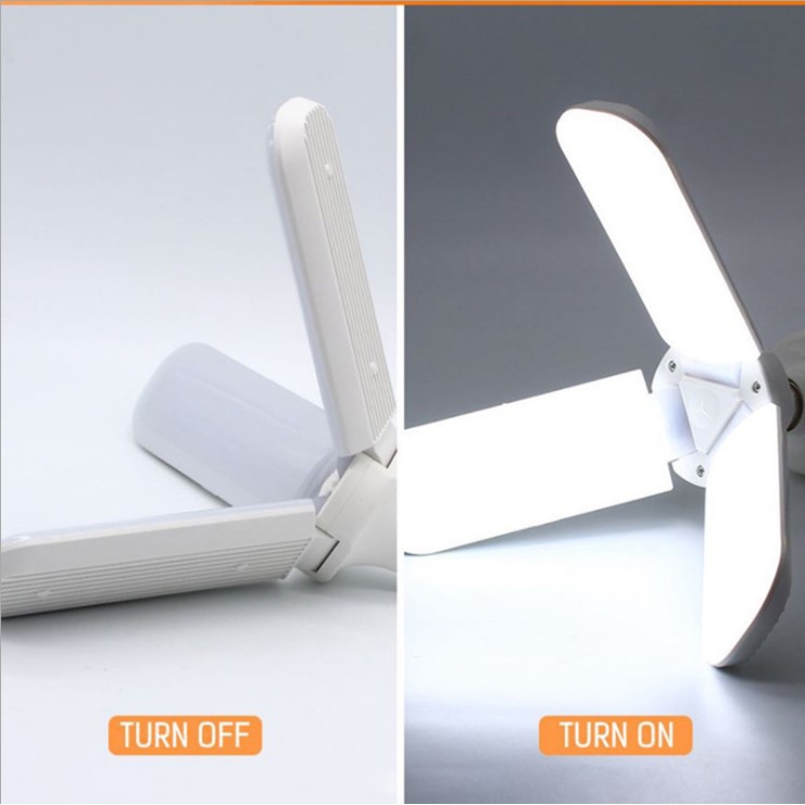 Bóng đèn led hình 3 cánh quạt siêu sáng 30W - giá siêu rẻ