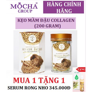 KẸO MẦM ĐẬU NÀNH MOCHA - MUA 1 TẶNG 1 SERUM RONG NHO