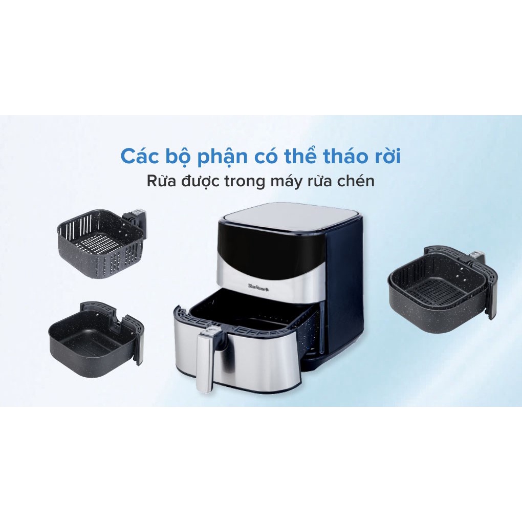 Nồi chiên không dầu Bluestone AFB-5880 5.5 lít