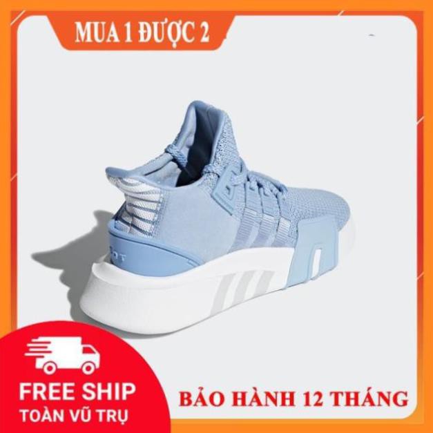 [ Freeship] [ Ảnh thật + full size + box ] Giầy sneaker EQT 2018 xanh dương cực hot. 2020 : Chuẩn . ‣ ' ༷ .