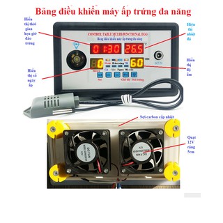 Máy ấp trứng mini, Bộ điều khiển đa chức năng(sẵn hàng)