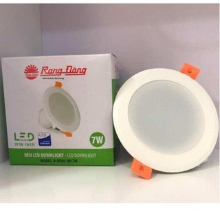 Đèn LED âm trần 7W Rạng Đông D AT04L 90/7W 220V chính hãng