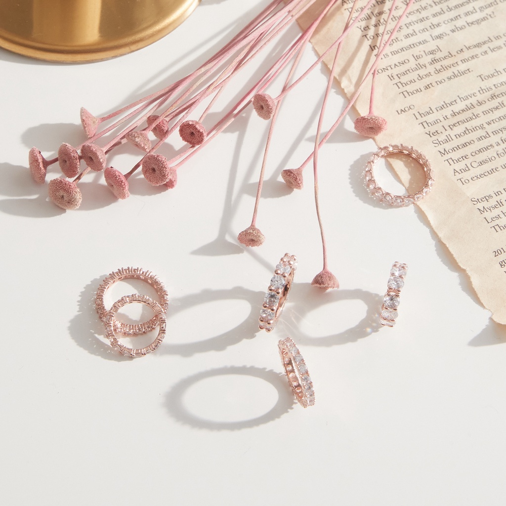 CHÍNH HÃNG NHẪN LOVELY LOVE SUGA BTS