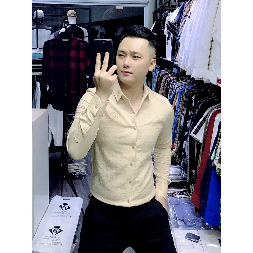 ÁO TAY NGẮN SƠ MI NAM ÁO ĐŨI NAM TAY DÀI - TAY NGẮN MẶC MÁT