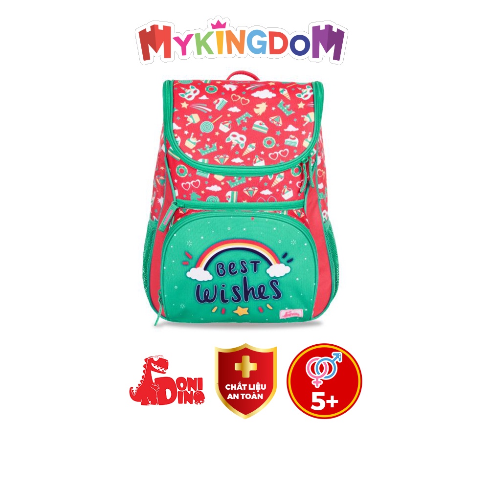 Ba Lô Clever Hippo Doni Dino Kỳ Lân Ngọt Ngào - Hồng