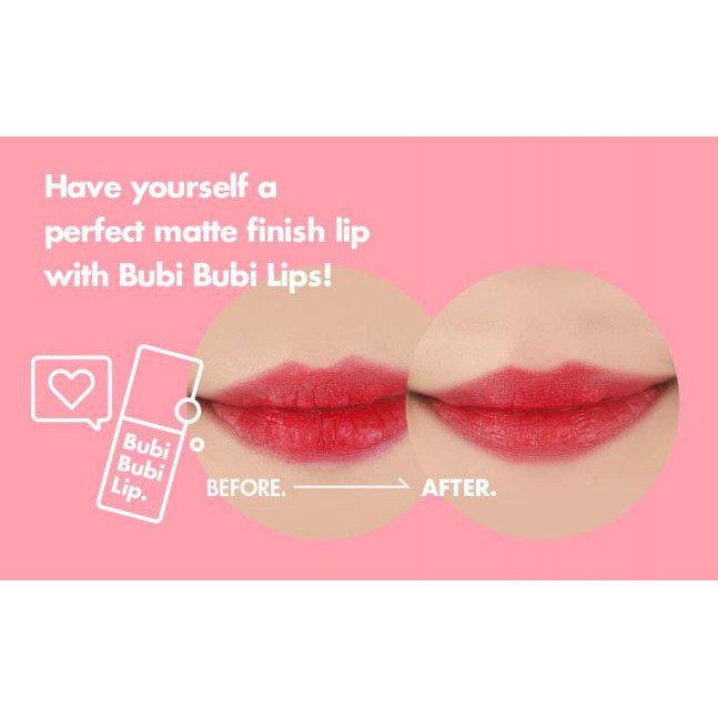 Tẩy Da Chết Môi Sủi Bọt Bubi Bubi Lip Hàn Quốc