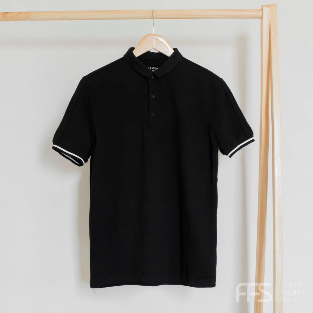 Áo thun Polo nam cổ bẻ vải cá sấu Cotton xuất xịn, chuẩn đẹp - MENGO | BigBuy360 - bigbuy360.vn