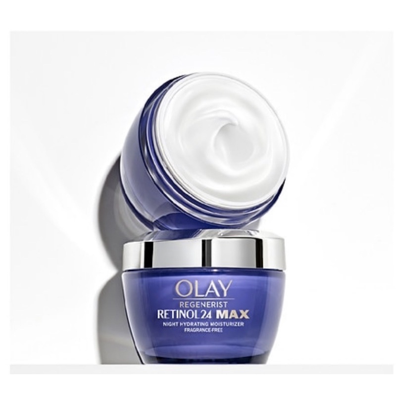 OLAY USA – Kem dưỡng ẩm sáng da ban đêm Olay Regenerist Retinol 24 Max 2x(Vitamin B3+) Night Hydrating Moisturizer
