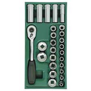 BỘ KHAY ĐẦU TUÝP 26 CHI TIẾT SATA 09915