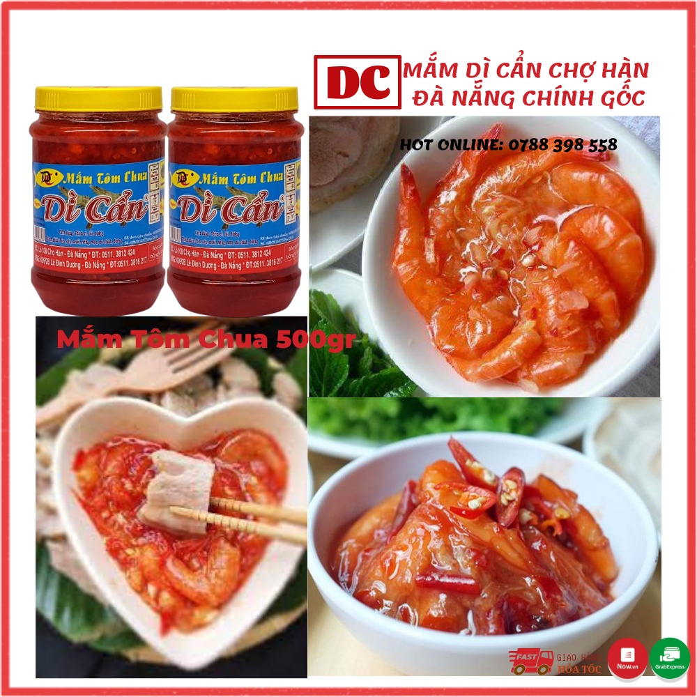 Mắm Tôm Chua Dì Cẩn hũ 500gr - chính gốc | BigBuy360 - bigbuy360.vn