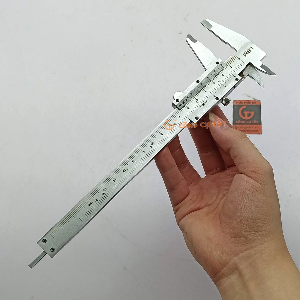 Thước kẹp cơ khí 150mm chính xác 0.05mm LBM
