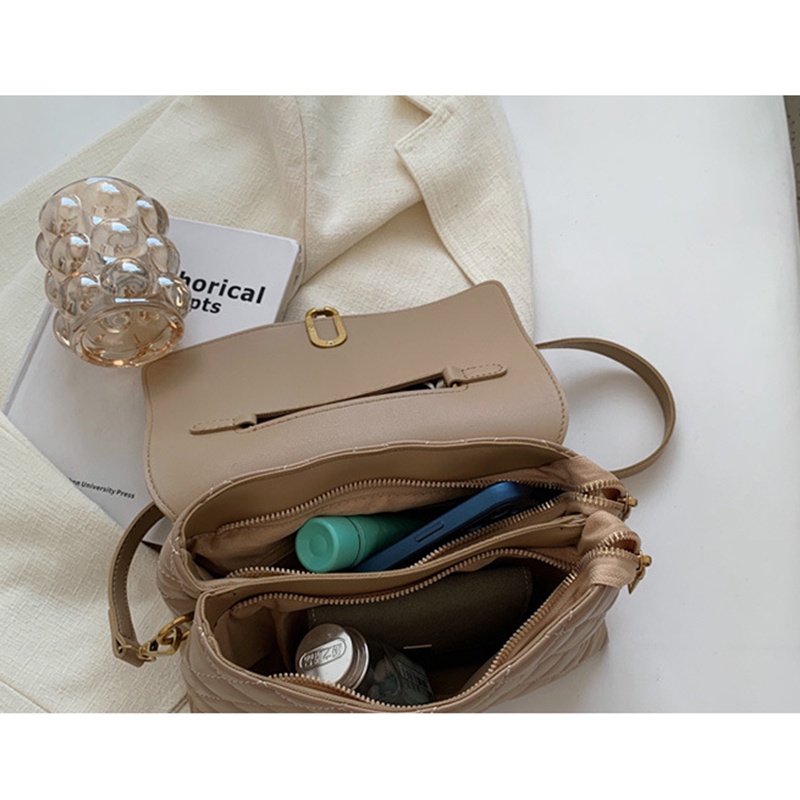 Túi Đeo Vai Bằng Lụa Sức Chứa Lớn Trang Trí Khăn Choàng Đơn Giản Dành Cho Bạn Nữ