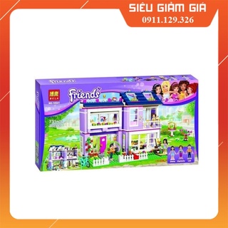 Lắp Ráp Xếp Hình Friends Mô Hình Ngôi Nhà Của Emma 731 Khối BELA10541