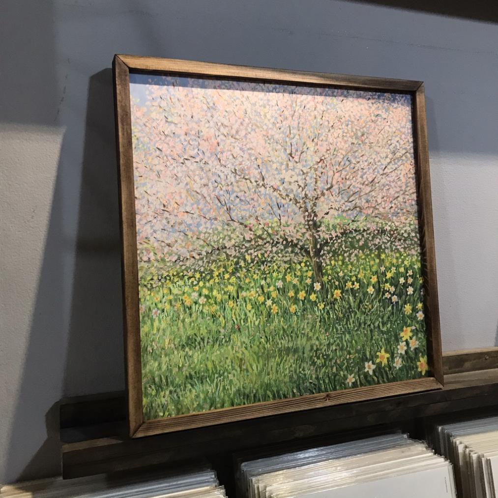 Tranh canvas treo tường trang trí chủ đề Landscape / Tranh khung gỗ decor phòng khách, phòng ngủ kích thước vuông – V1