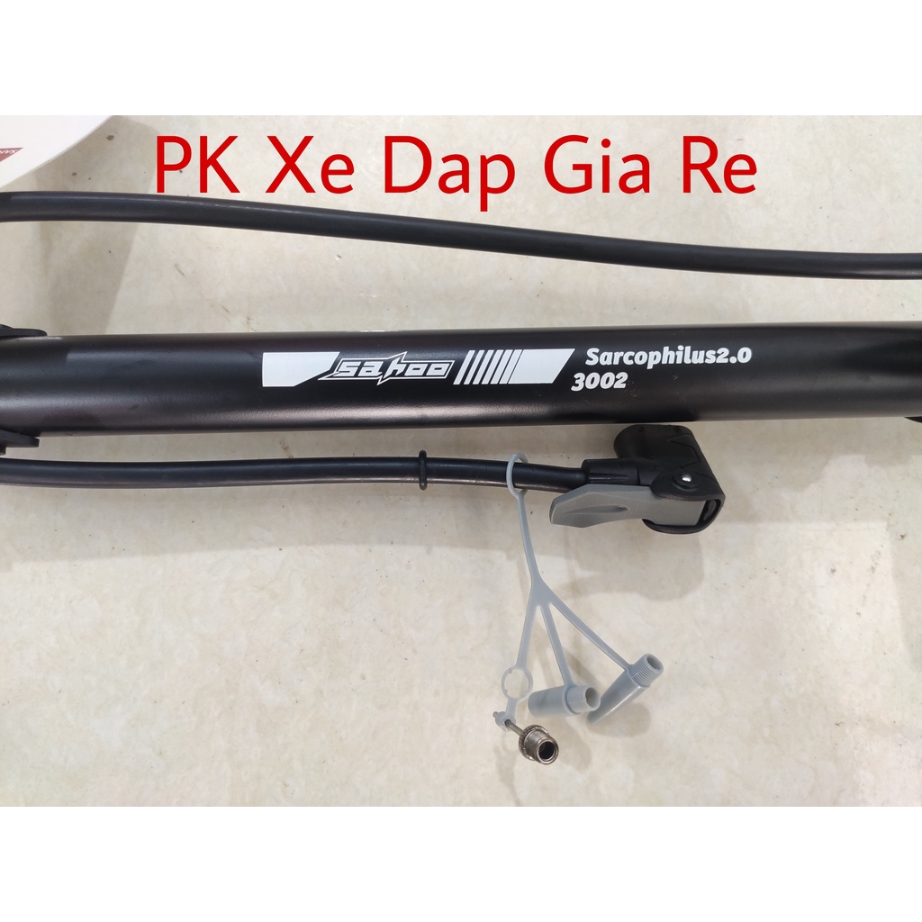 Bơm Sahoo Chính Hãng, Bơm Xe Đạp Sahoo Có Đồng Hồ Đo Áp Suất
