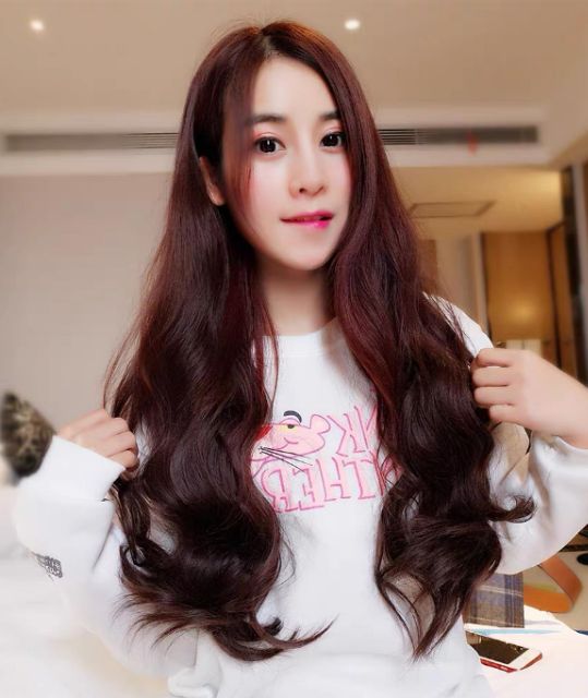 Tóc giả nữ đẹp nửa đầu  FREESHIP ❤️ tóc kẹp nửa đầu ku02