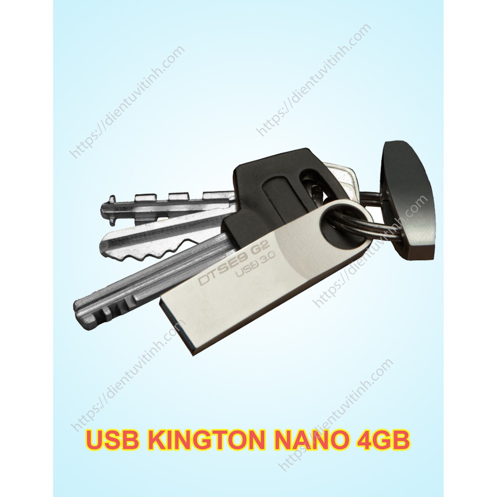 USB Kingston Nano 4GB DTSE9 Móc Khóa