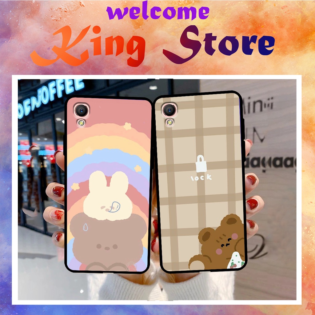 [FreeShip ExTra] Ốp lưng Oppo A31/Oppo A33/Oppo A35/Oppo A37 in hình gấu dễ thương, giá cực tốt