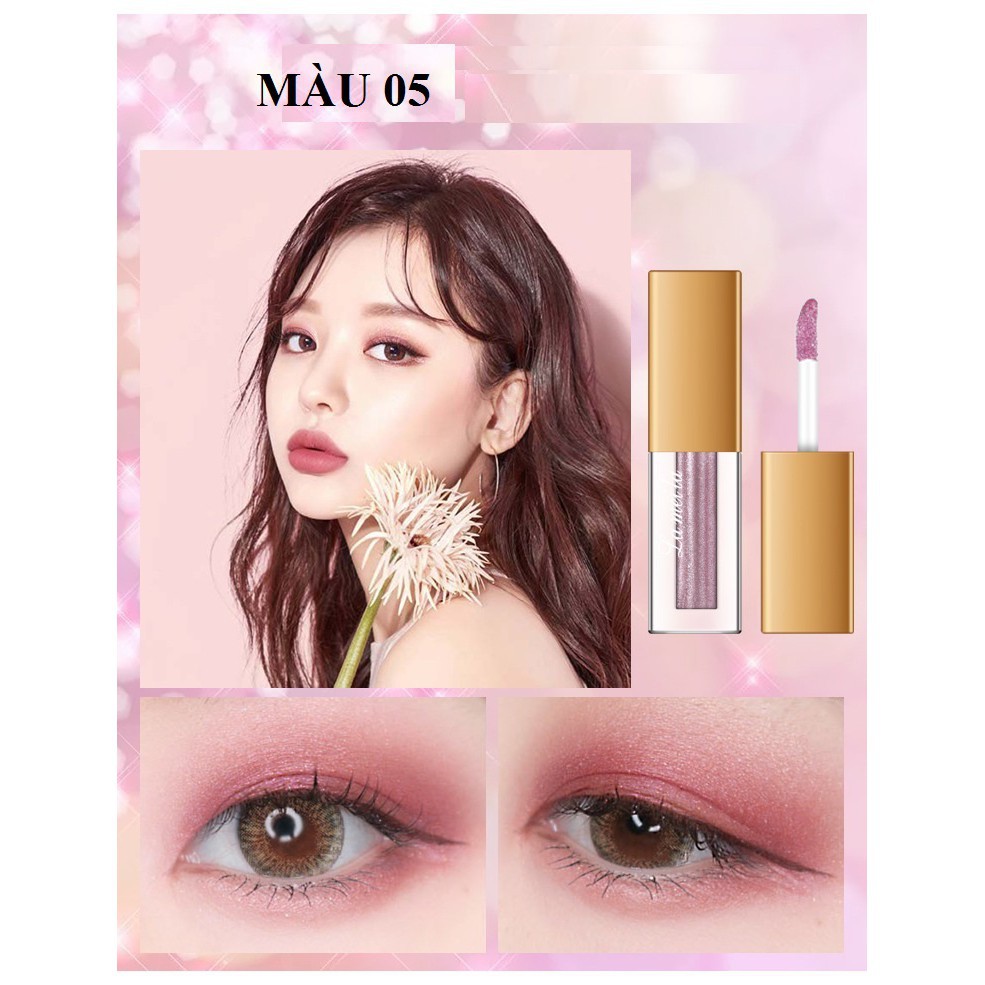 Nhũ mắt trang điểm kim tuyến Lameila Liquid Eye Shadow phấn nhũ lấp lánh hot trend cực xinh Yasan