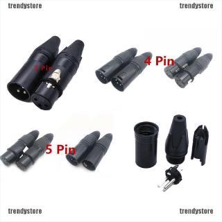 Đầu Nối Dây Cáp Xlr 3 / 5 pin