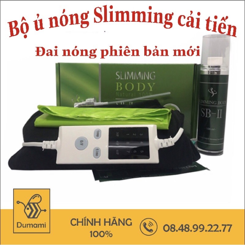 Bộ Ủ Nóng Slimming Body SB-2, Ủ Nóng Tan Mỡ, Siết Eo Thon Gọn, Đánh Bay Mỡ Thừa