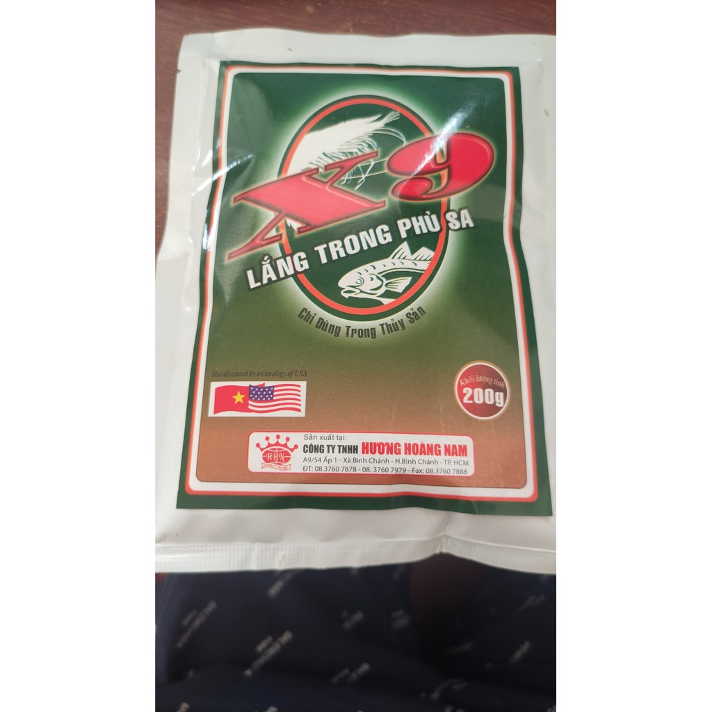 [ Hàng Chính Hãng] Siêu Lắng Tụ thức ăn cho tôm,cá, betta,cá lia thia gói 200g