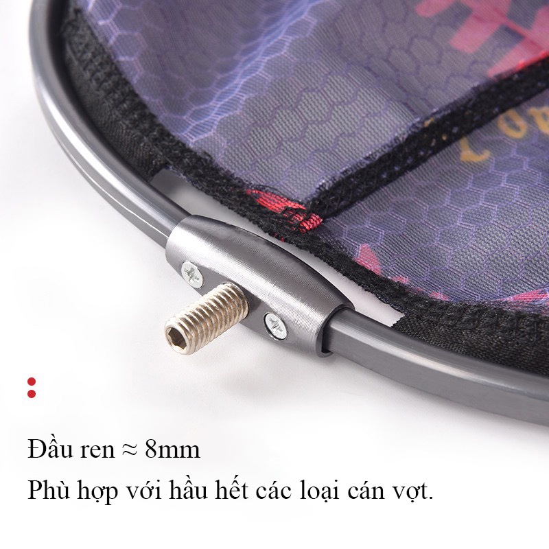 Mặt Vợt Cá vành tròn 35cm 40cm siêu nhẹ siêu cứng Chuyên Câu Đơn Câu Đài LK-2
