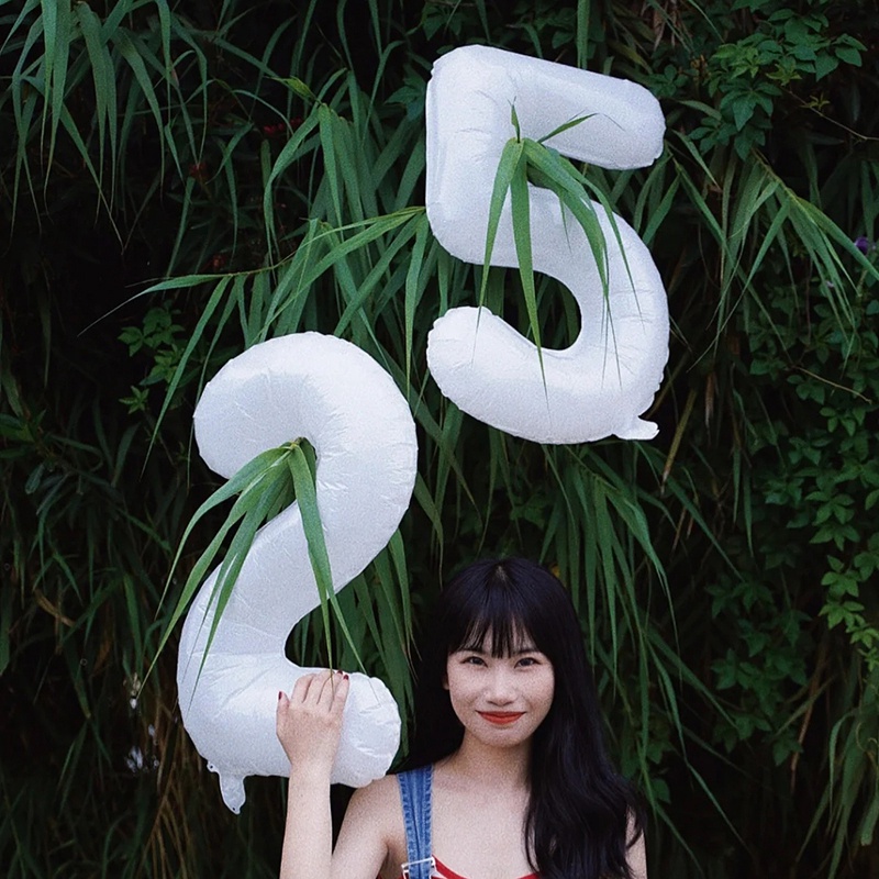 Bong Bóng Latex Trang Trí Tiệc Sinh Nhật Cho Bé Gái