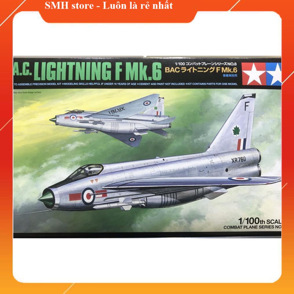 61608 Mô hình máy bay quân sự 1/100 SCALE B.A.C. LIGHTNING F Mk.6