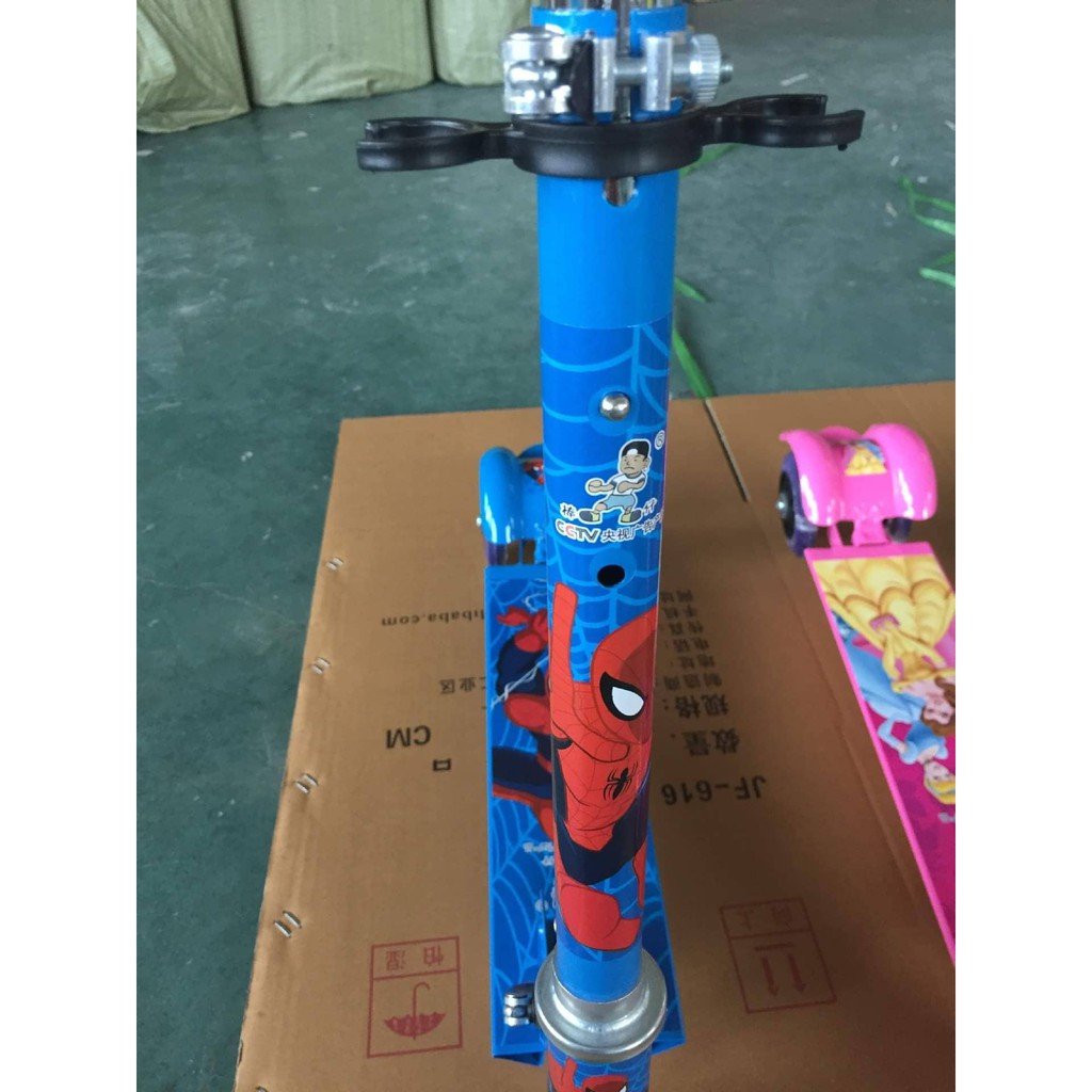 Xe trượt scooter, 3 bánh phát sáng loại 1 tặng kèm chuông