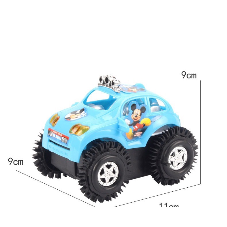 Xe hình mickey có trớn cho bé