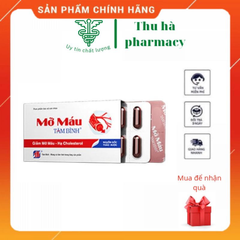 MỠ MÁU TÂM BÌNH hỗ trợ giảm mỡ gan, hỗ trợ giảm mỡ máu