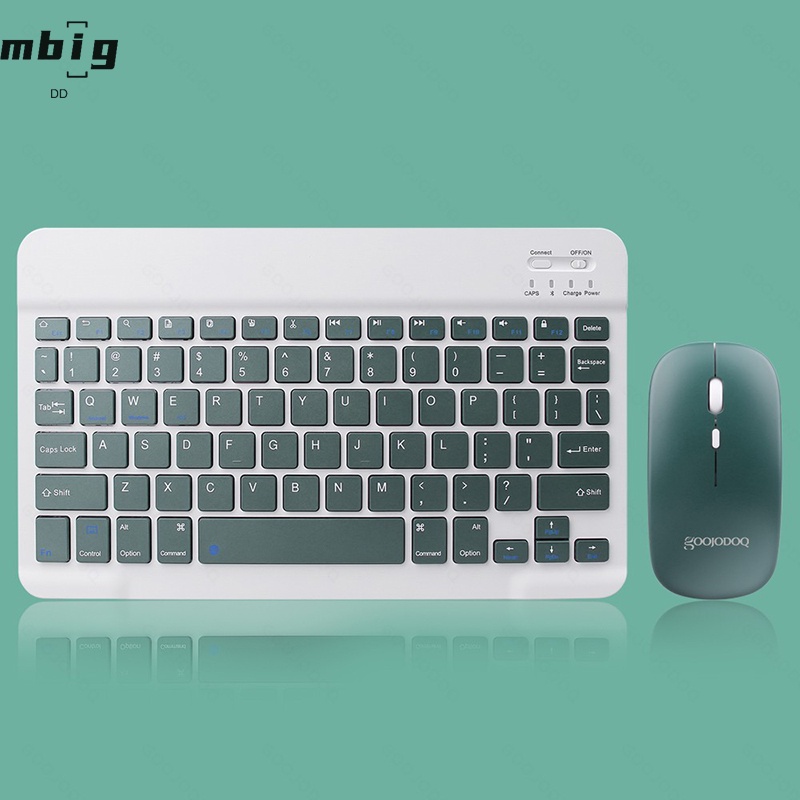 Bộ Bàn Phím Và Chuột Bluetooth Không Dây Gọn Nhẹ Gọn Nhẹ Di Động Có Chuột Bluetooth Tiện Dụng Cho IOS/IPad/Android