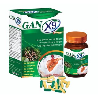 Giải Độc Gan với Gan X9 Hoa Viên - Mát Gan Giải Độc, Phục Hồi Chức Năng Gan [CHÍNH HÃNG]