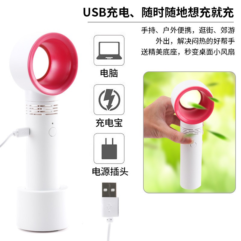 Quạt mini cầm tay sạc USB tiện lợi dễ sử dụng