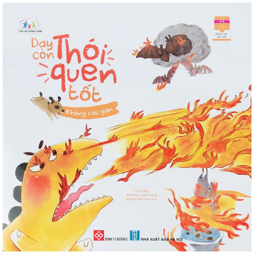 Sách - Dạy Con Thói Quen Tốt: Không Tham Lam, Không Cáu Giận, Tự Tin, Can Đảm...- Dành cho trẻ từ 3-6 tuổi (lẻ tùy chọn)