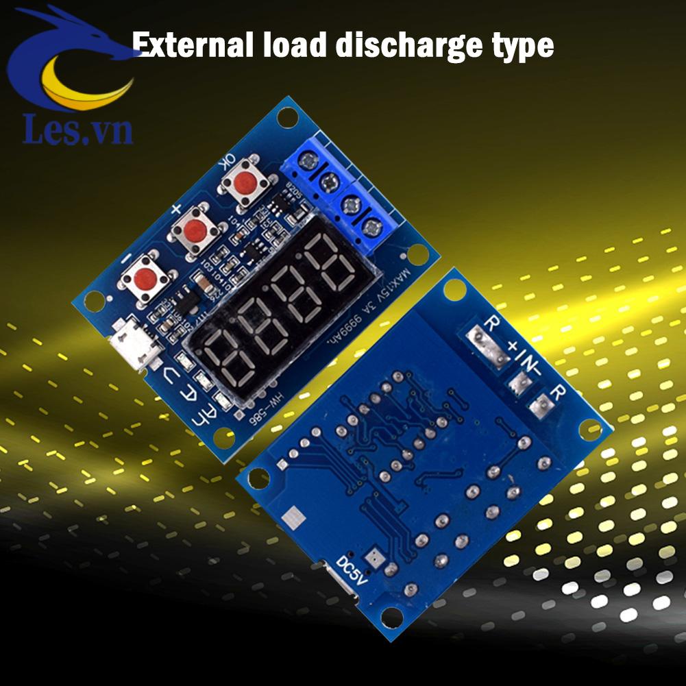 Module Kiểm Tra Dung Lượng Pin Lithium 18650 HW-586