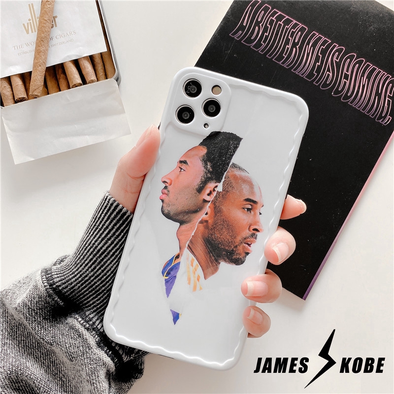 Ốp điện thoại in hình cầu thủ bóng rổ Lakers Kobe cho Iphone 11pro 11 Pro Max 7 8plus X Xr Xs Max SE2