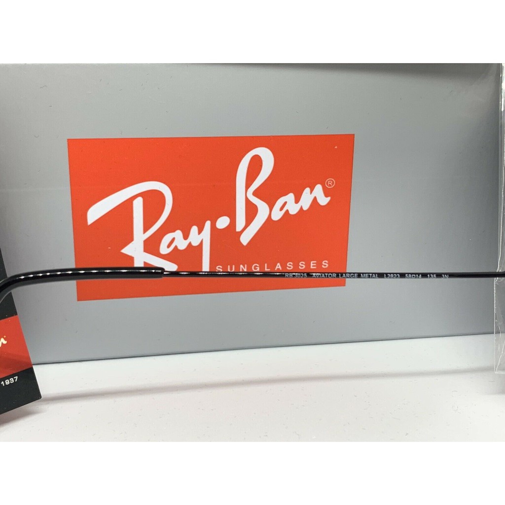 RAY-BAN RAY-BAN Ống Kính Máy Ảnh 2021 Rb 3026 L2823 58mm G-15Es 34312232asa