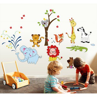 Decal Vườn thú số 21
