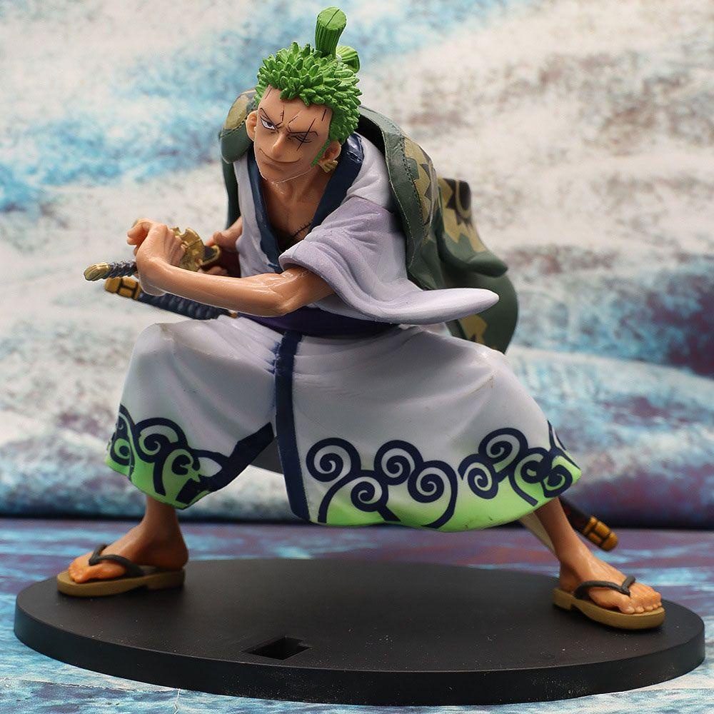Mô Hình Nhân Vật Roronoa Zoro Mặc Kimono Bằng PVC