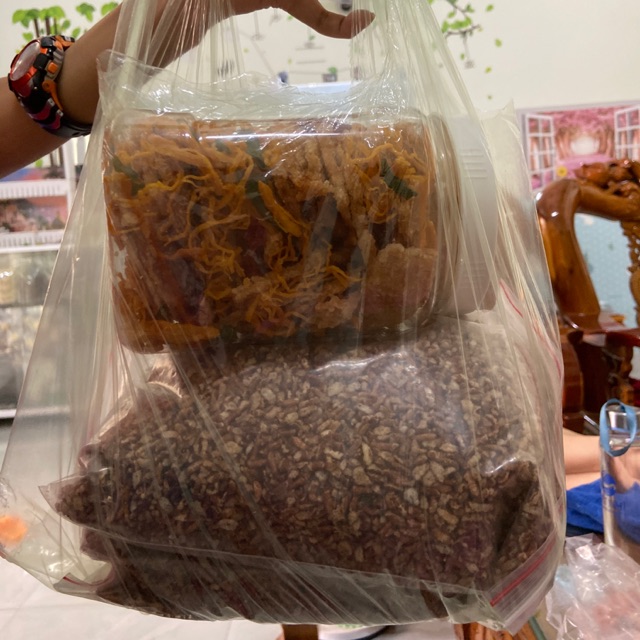 Gạo lứt + cơm cháy