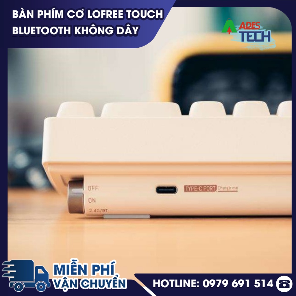 Bàn Phím Lofree Touch Bluetooth | Bàn Phím Cơ Không Dây Siêu Xinh HOT NEW 2021