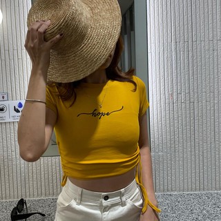 Áo Croptop Rút Dây