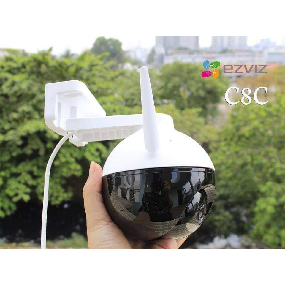 Camera IP WIFI không dây, có màu ban đêm, xoay 360 độ Ezviz C8C TY2 2MP 1080P, có mic (chính hãng)