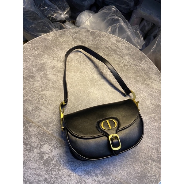 Túi kẹp nách D I O R CHỮ CD size 20cm